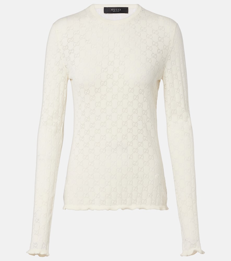 Pullover GG aus Devoré