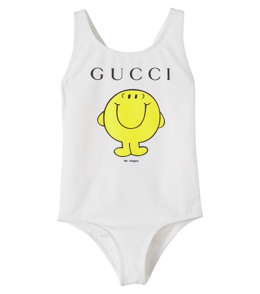 Gucci Kids Boys White X Mr. Men Little Miss Swimsuit Y Size 12 - Mytheresa