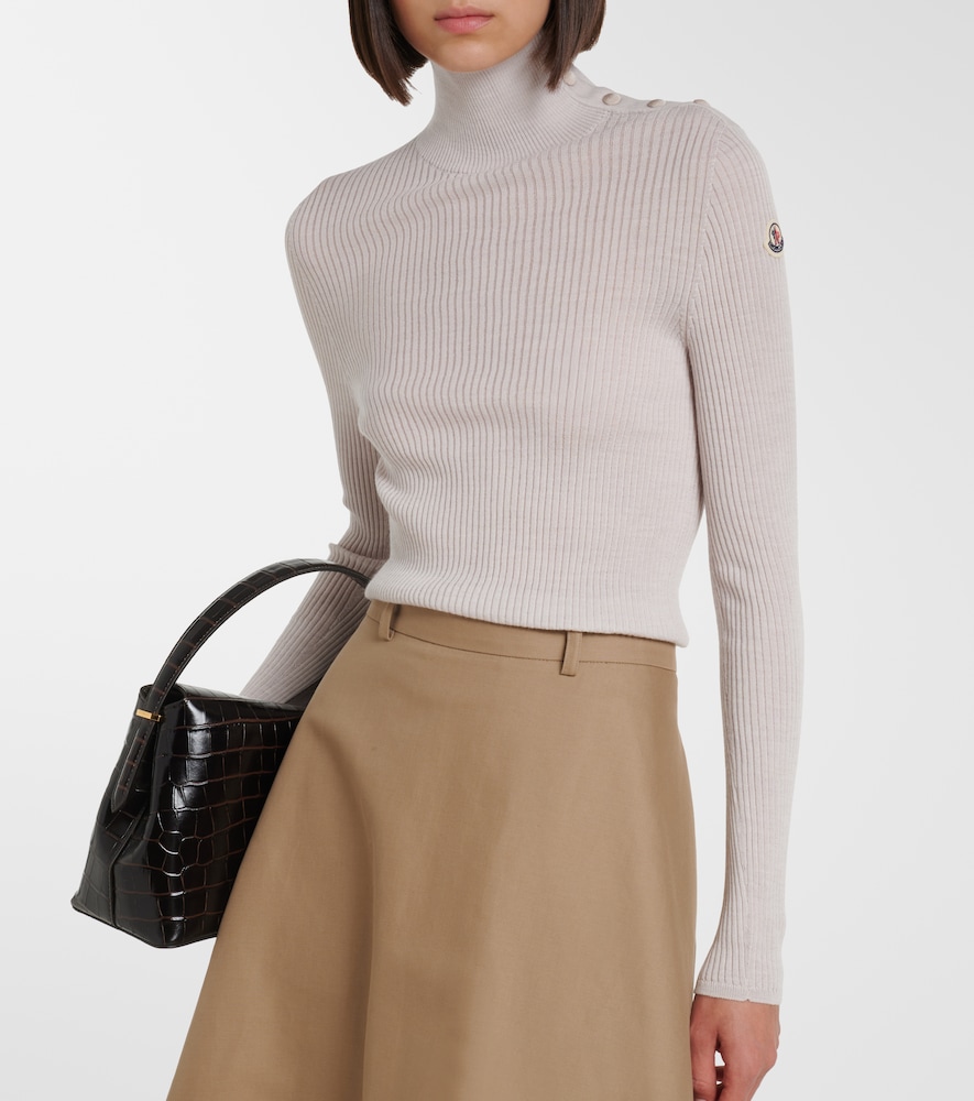Moncler Turtleneck virgin wool sweater