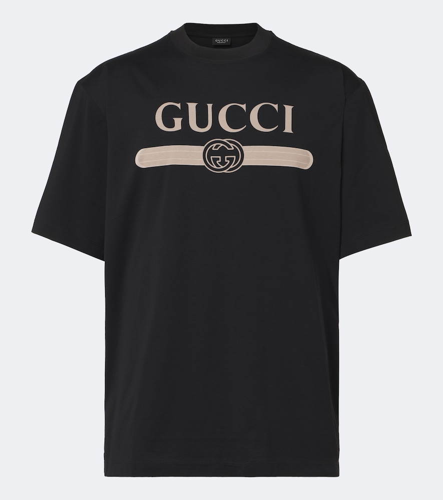 Interlocking G Printed Cotton Jersey T-Shirt
