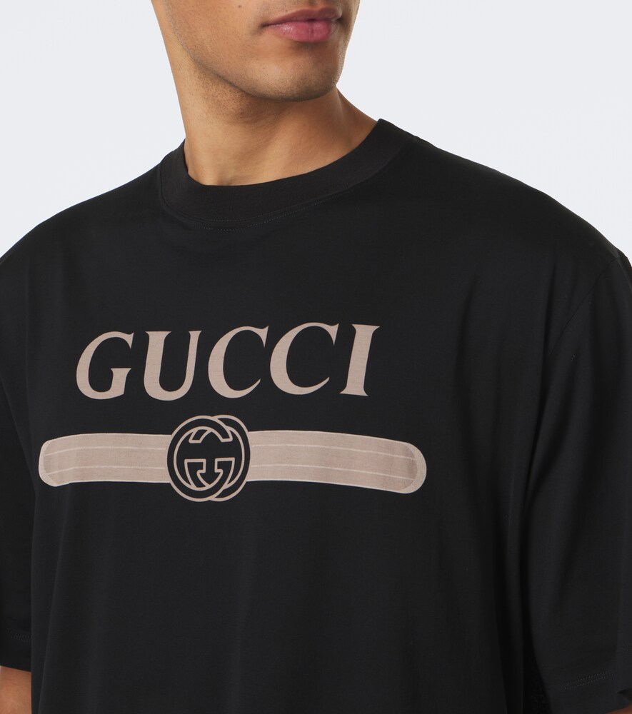 Interlocking G Printed Cotton Jersey T-Shirt