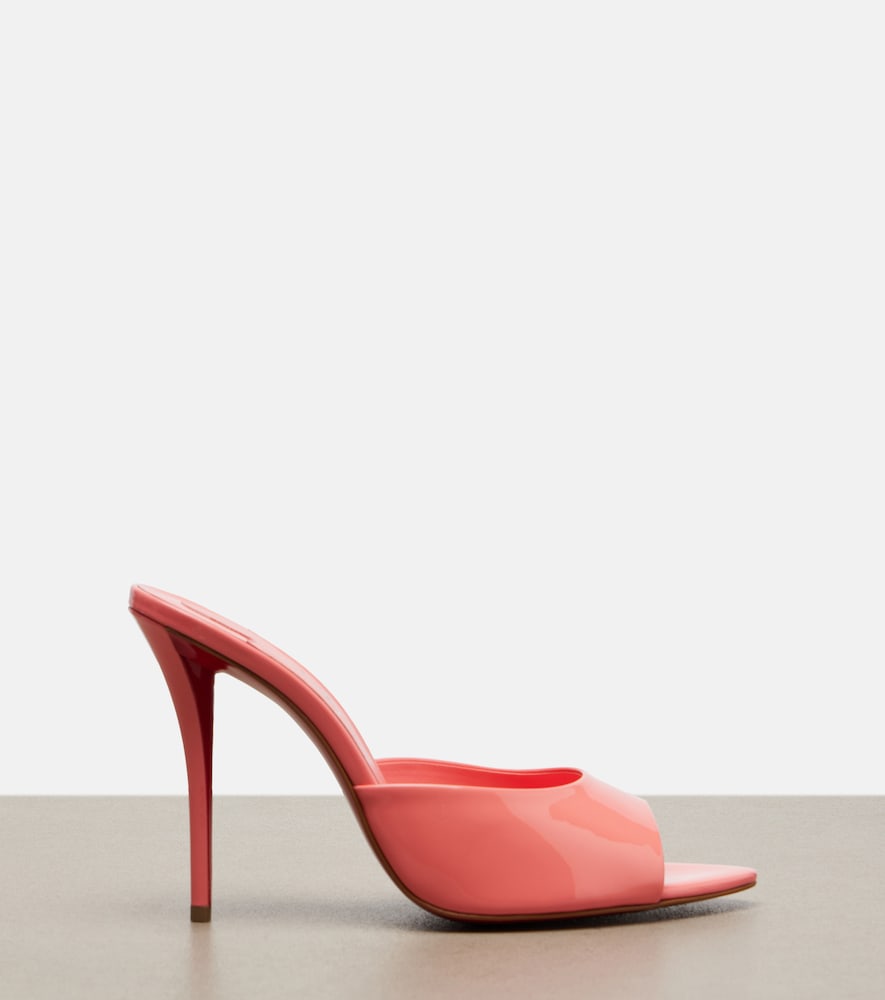  Christian Louboutin Christian Louboutin Mules Miss Z Aus Lackleder 