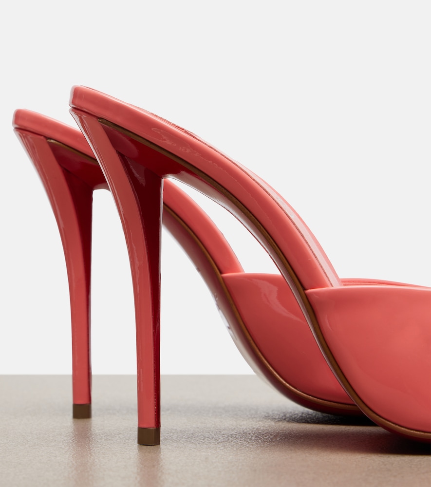  Christian Louboutin Christian Louboutin Mules Miss Z Aus Lackleder 