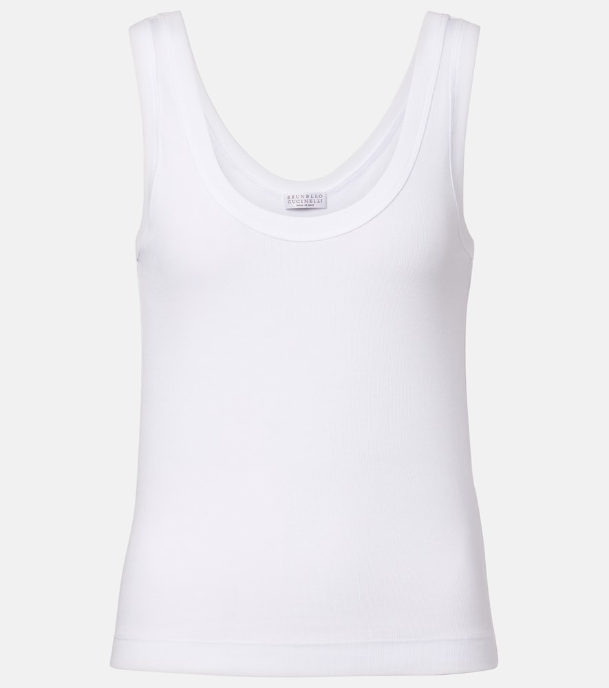 Top in misto cotone