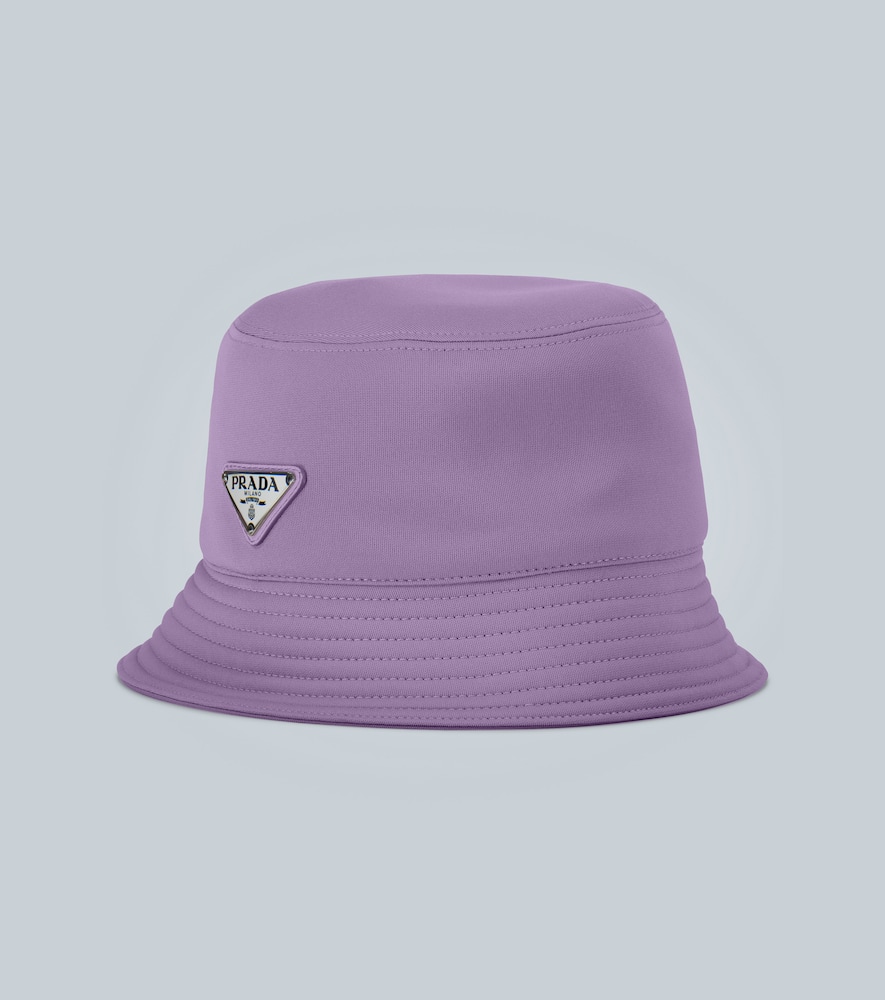 prada beanie purple
