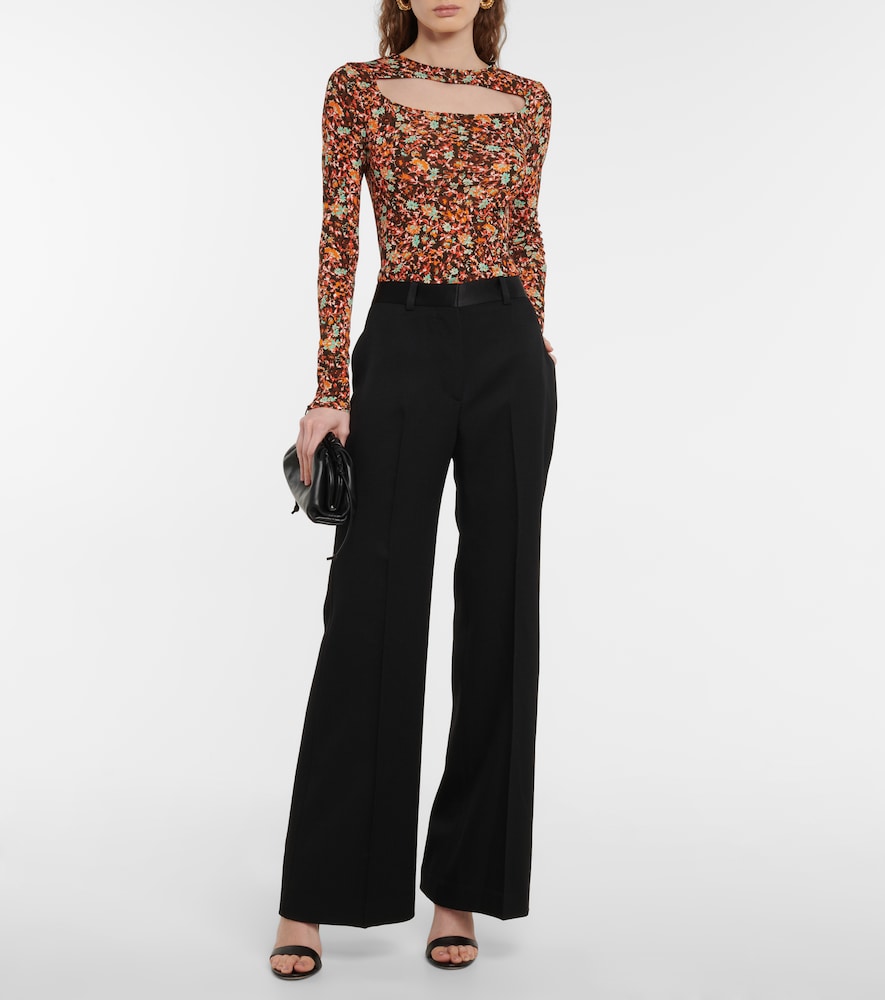  Victoria Beckham Victoria Beckham Bedrucktes Top 