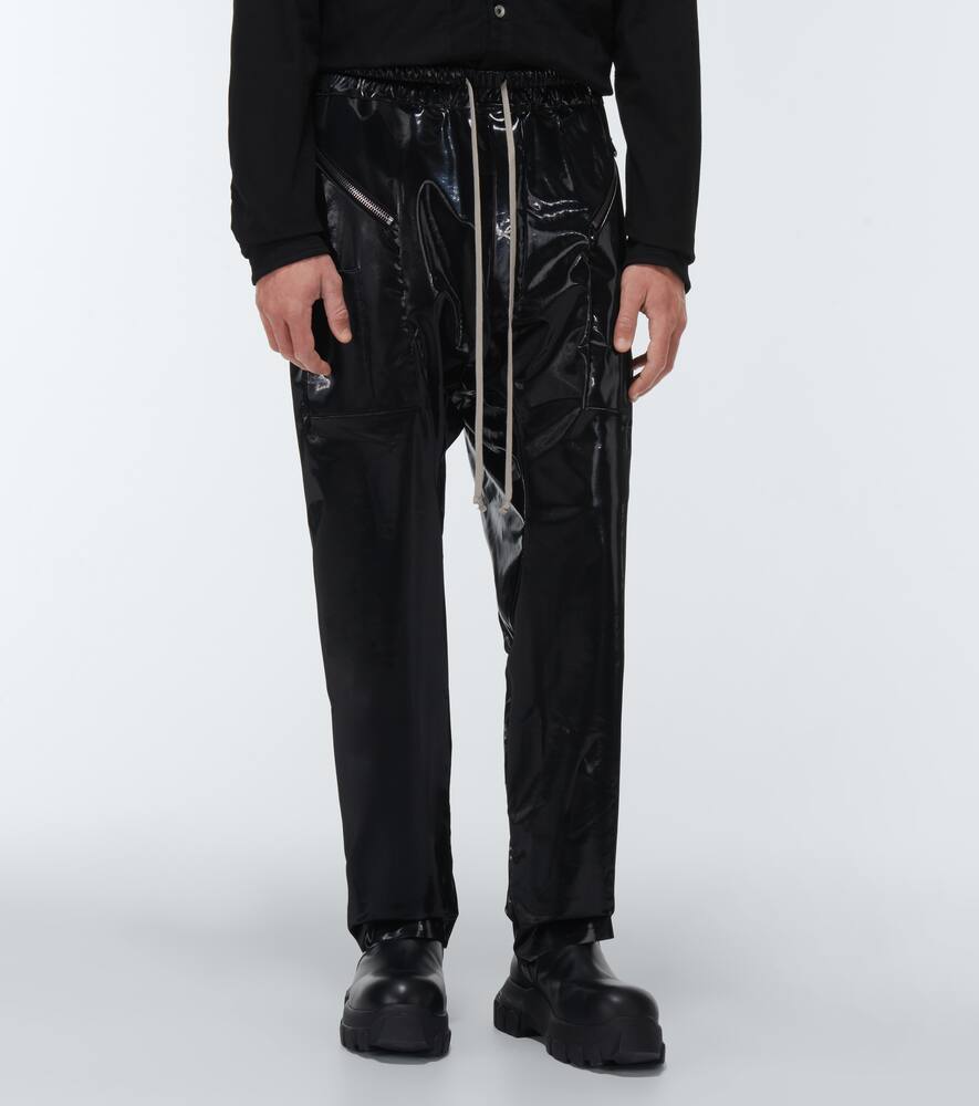 Rick Owens Drkshdw Tapered-hose In Black