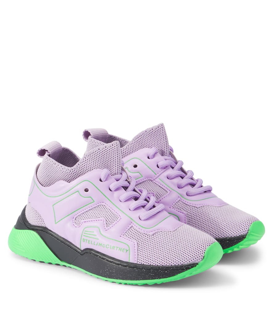 Stella McCartney Kids Canvas slip-on sneakers
