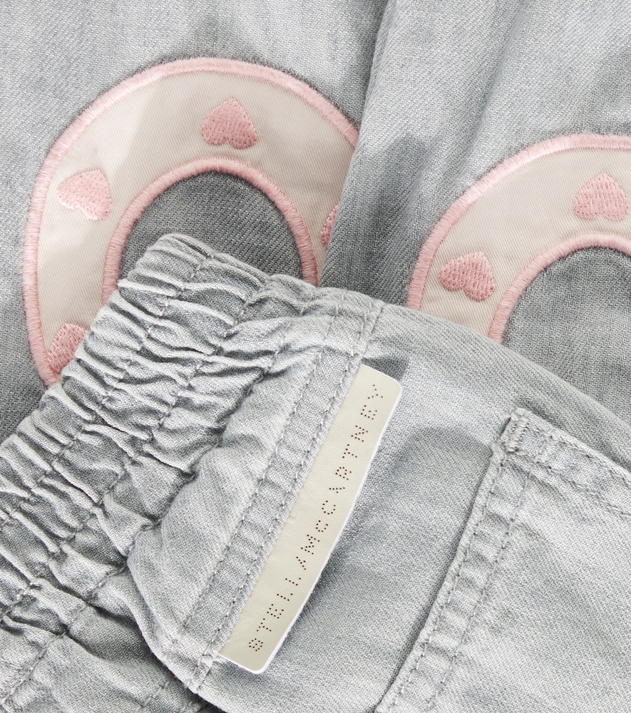  Stella Mccartney Kids Stella Mccartney Kids Baby Bestickte Jeans 