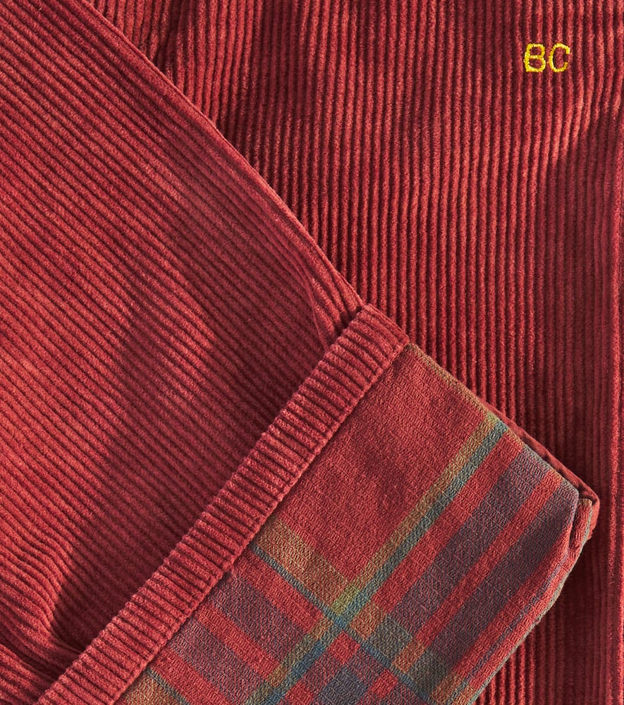 Bobo Choses B.c. Cotton Corduroy Straight Pants In Brown