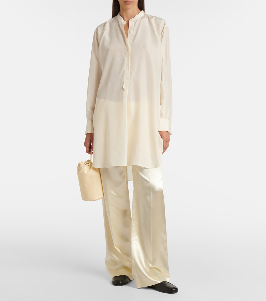 The Row Eden silk shirt