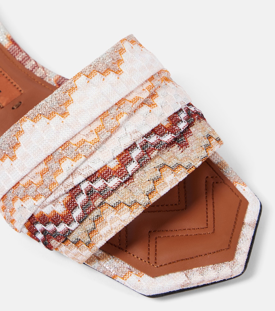 Missoni Missoni Pantoletten Gia Aus Häkelstrick 