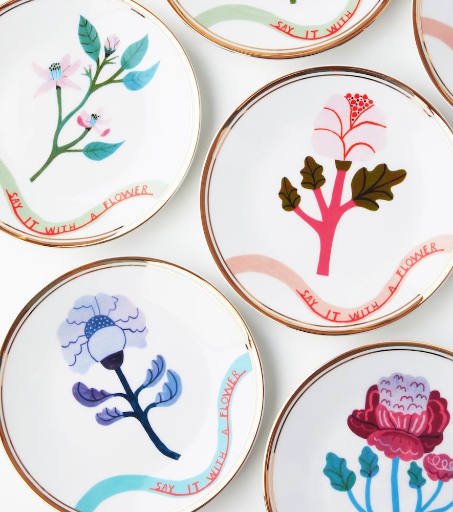  Bitossi Bitossi Set Di 6 Piatti Da Dessert Flowers 