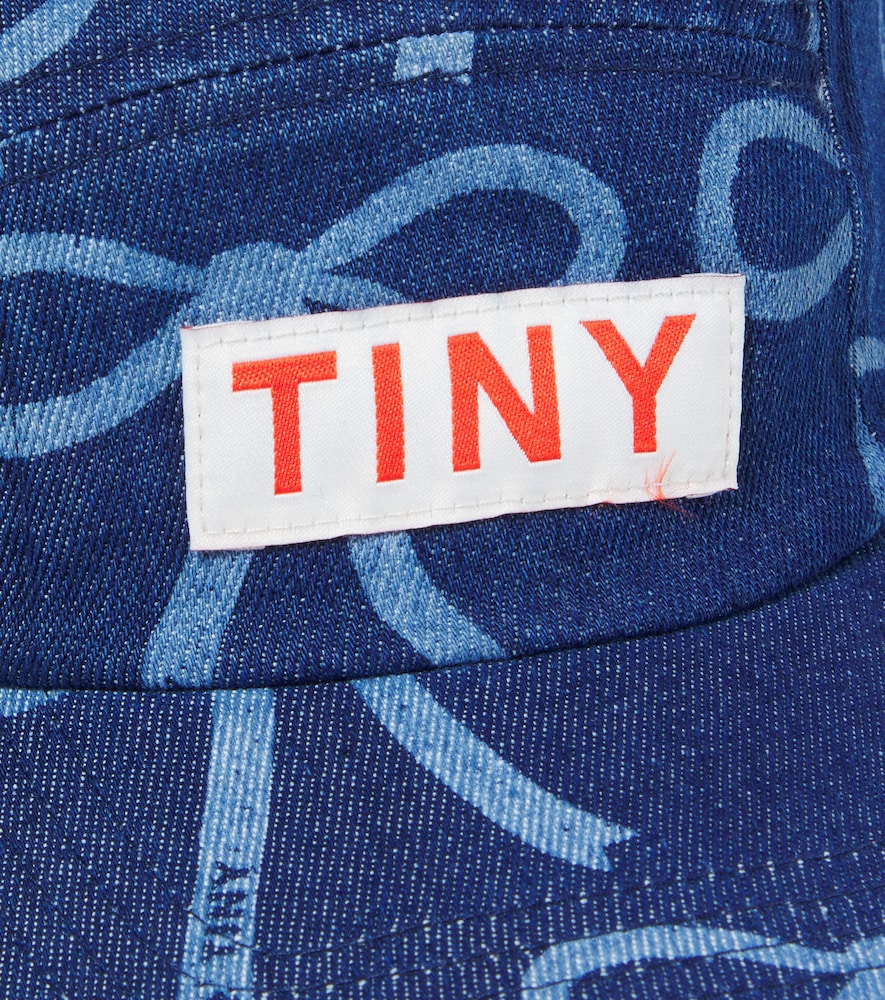  Tinycottons Tinycottons Bedruckte Baseballkappe Aus Denim 