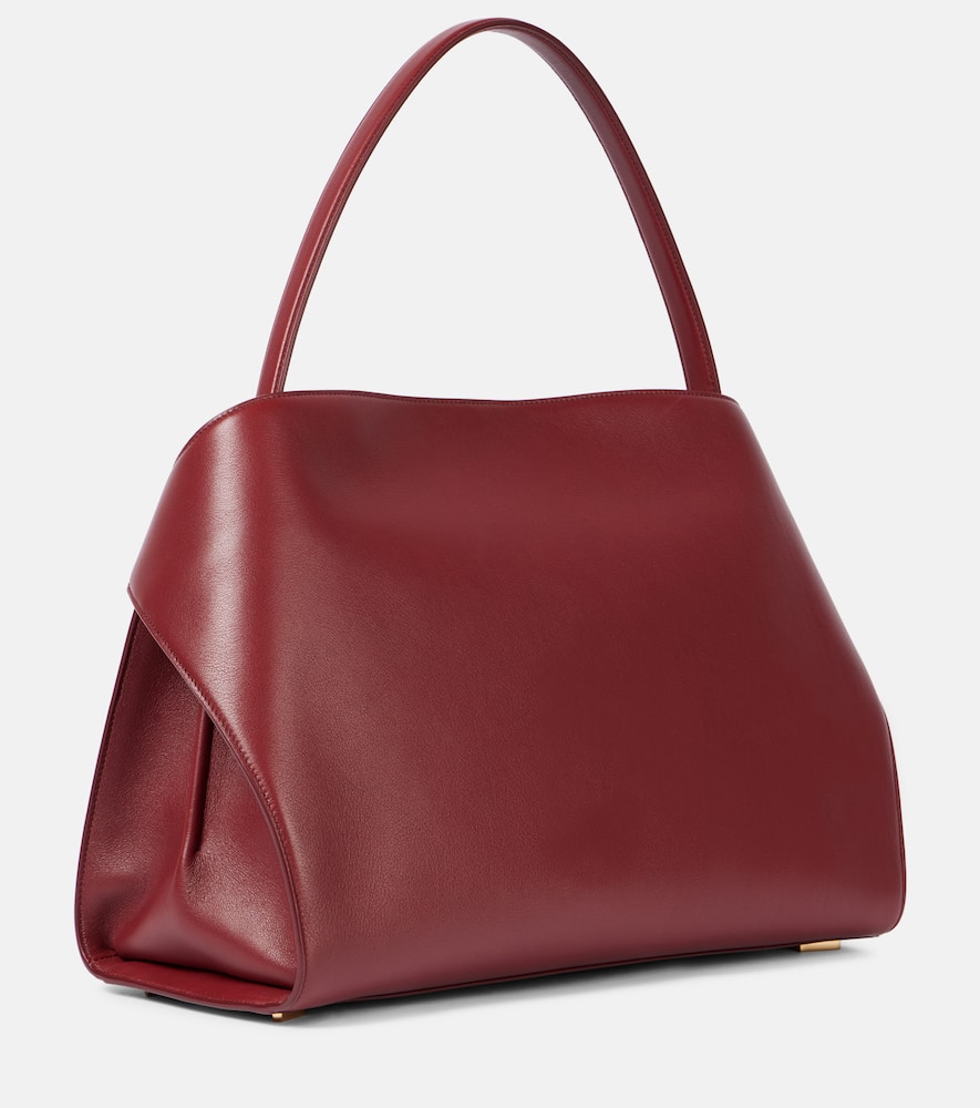 Ferragamo Hug Large Leather Shoulder Bag
