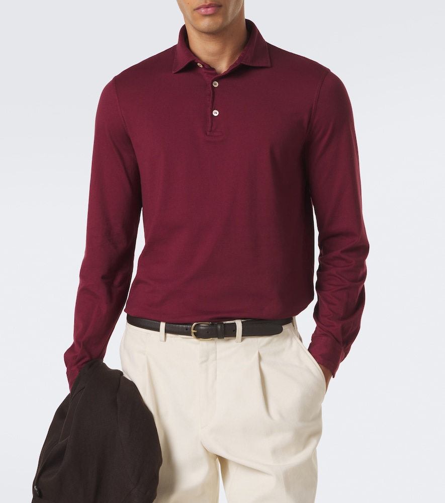 Zero Cotton Jersey Polo Shirt