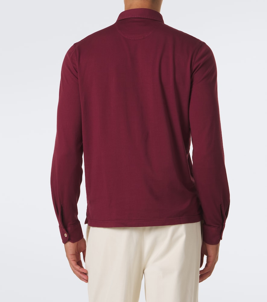 Zero Cotton Jersey Polo Shirt