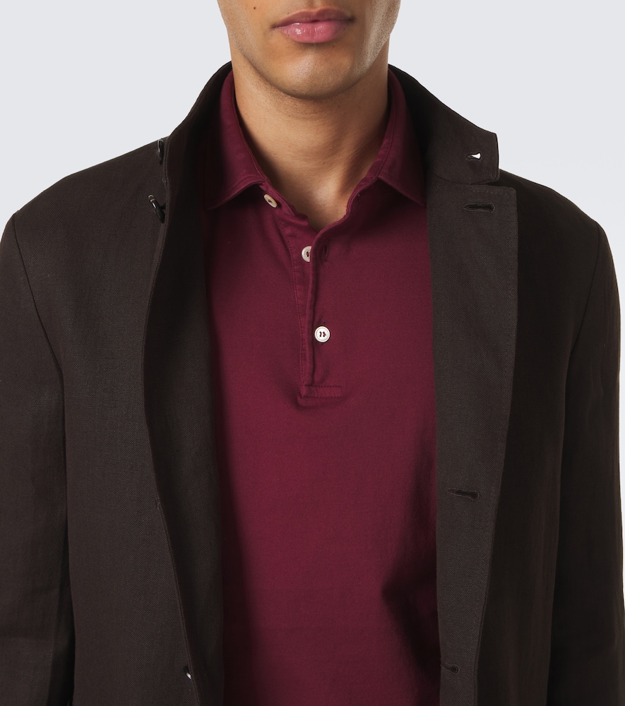 Zero Cotton Jersey Polo Shirt