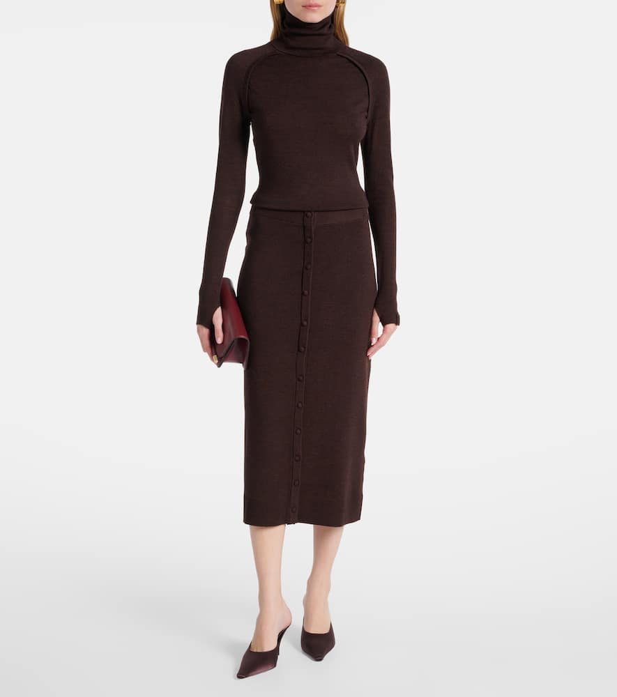 Victoria Beckham Turtle Neck Sweater
