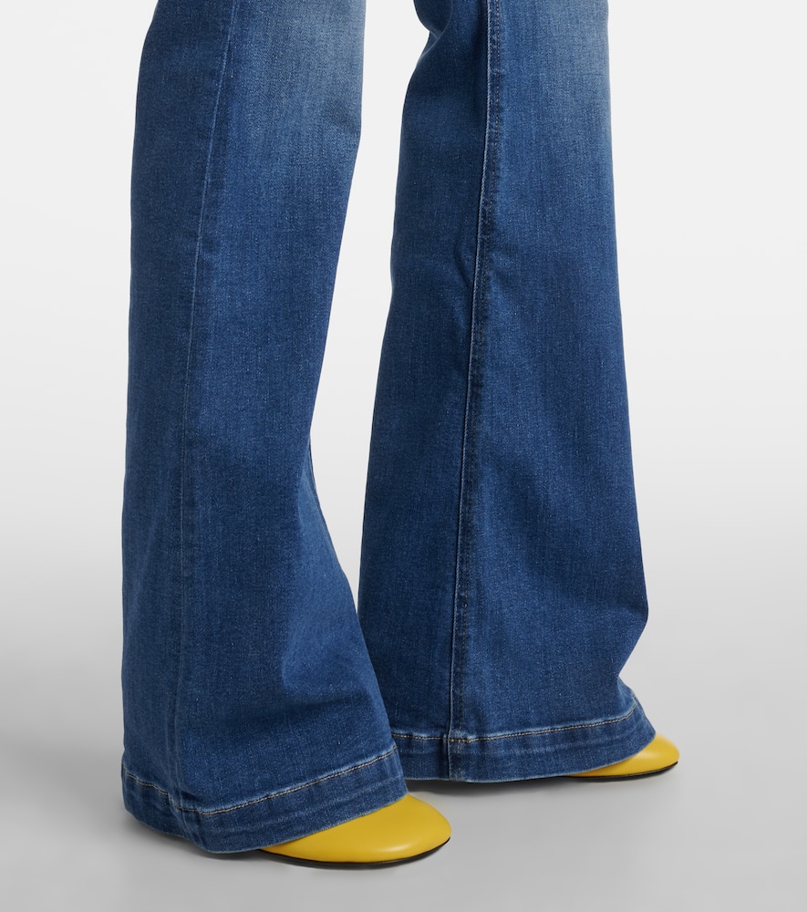 Ag Tropea High-rise Flare Jeans In Blue