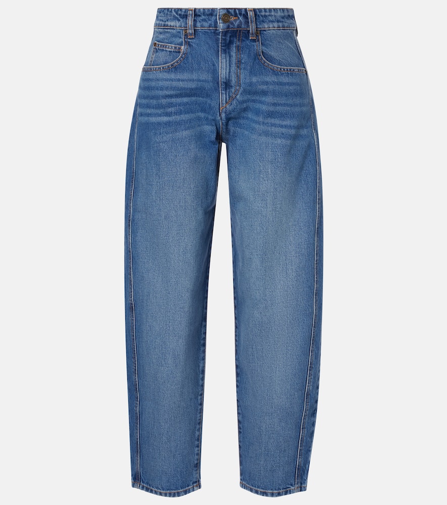 Oriane barrel-leg jeans