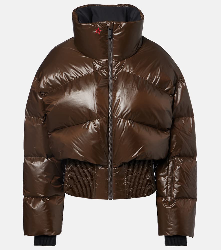Perfect Moment Auretta Down Ski Jacket In Brown