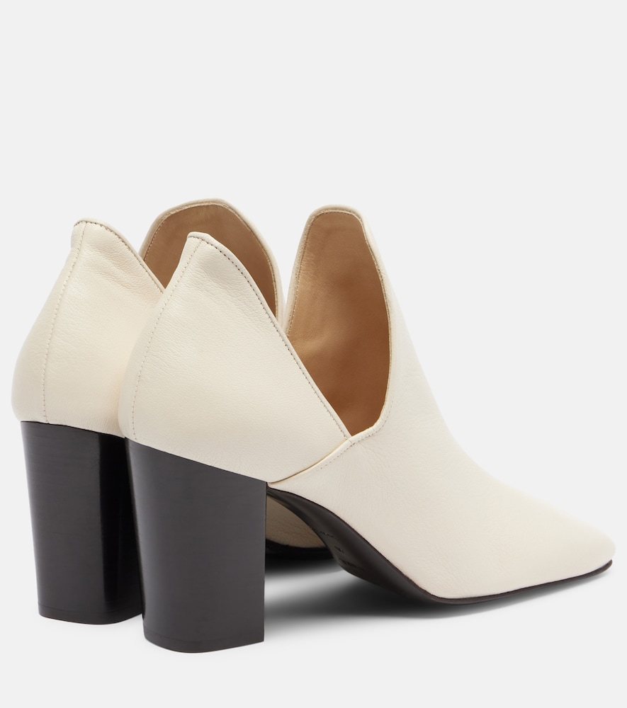  Lemaire Lemaire D'orsay 80 Leather Pumps 
