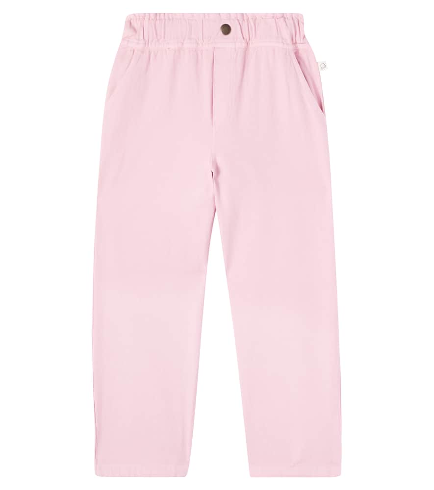 Cozmo Paola Cotton Pants In Pink