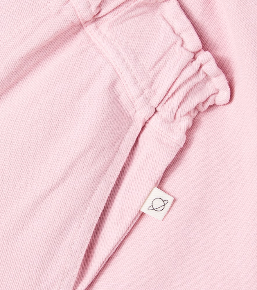 Cozmo Paola Cotton Pants In Pink