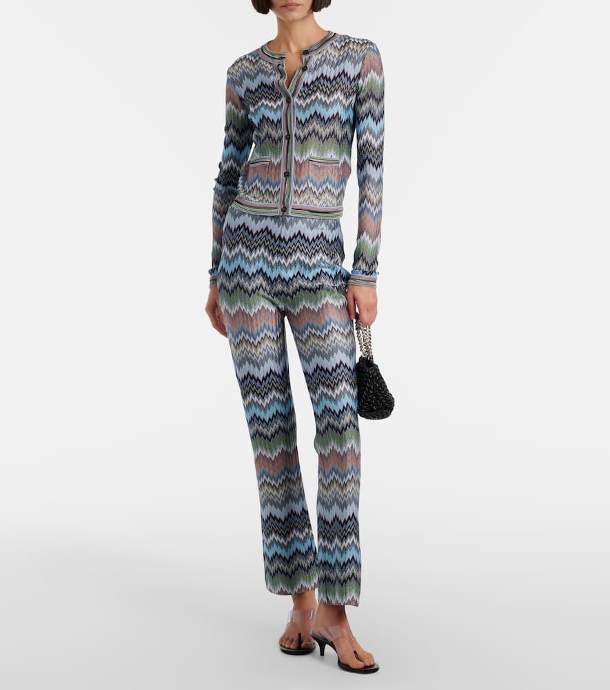 Missoni Zig Zag Cardigan In Multi