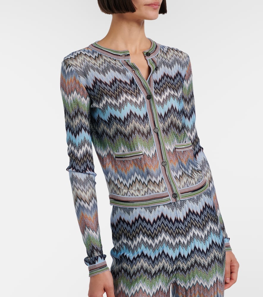 Missoni Zig Zag Cardigan In Multi