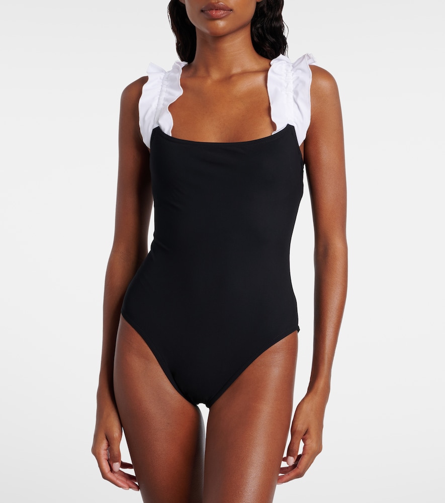  Karla Colletto Karla Colletto Evie Ruffled Swimsuit 