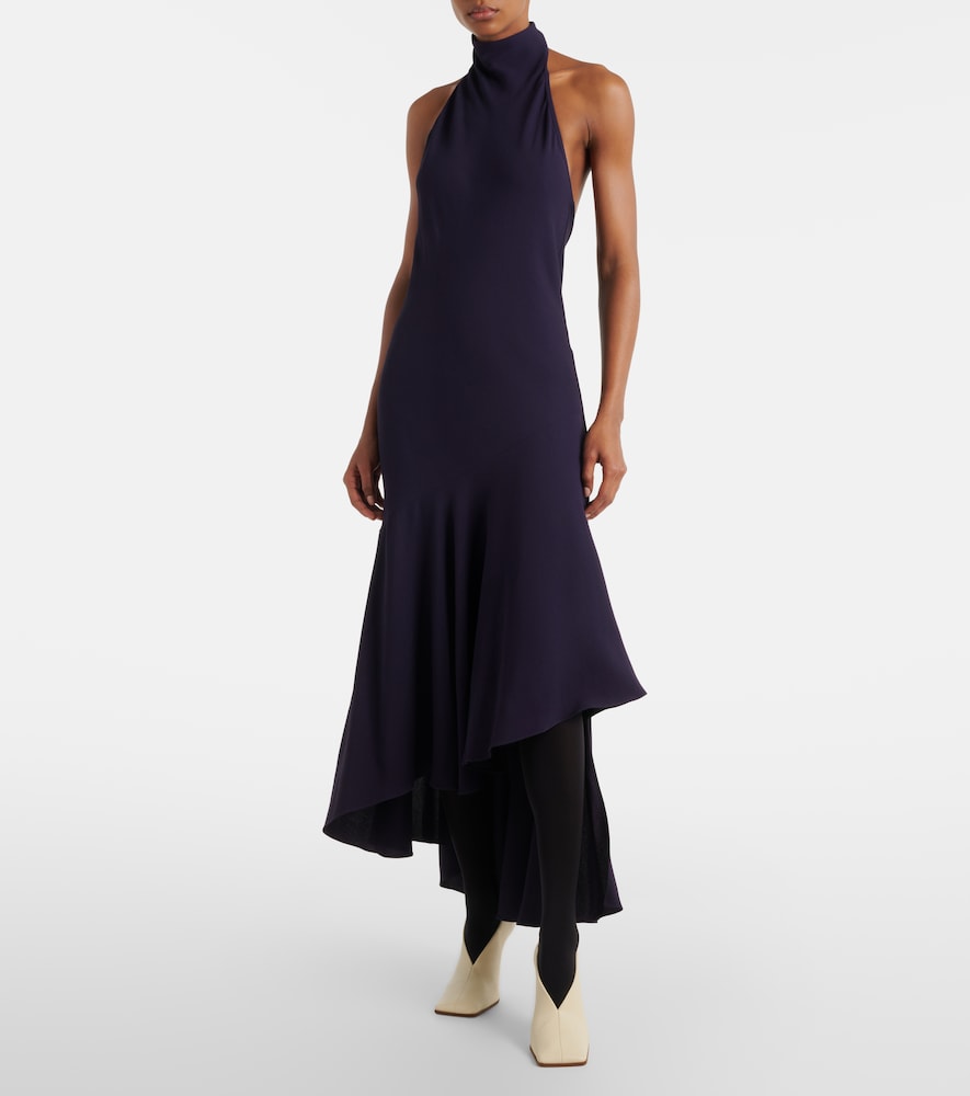  Alaia Alaã¯a Asymmetric Halterneck Maxi Dress 
