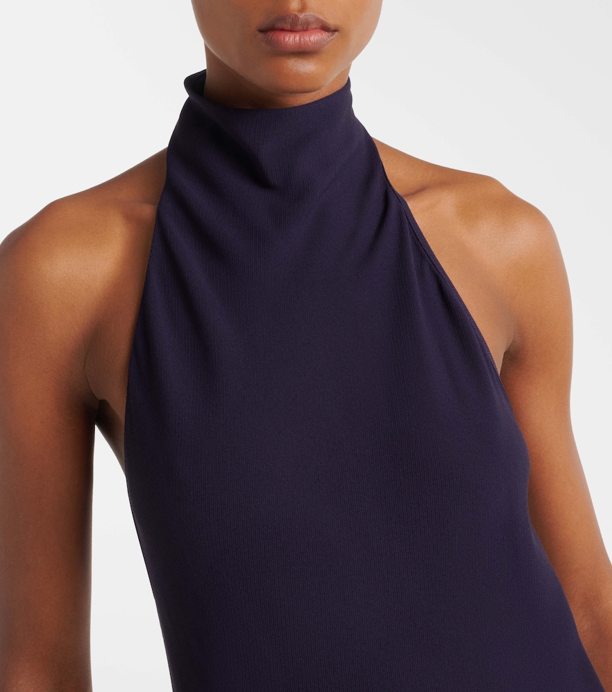  Alaia Alaã¯a Asymmetric Halterneck Maxi Dress 