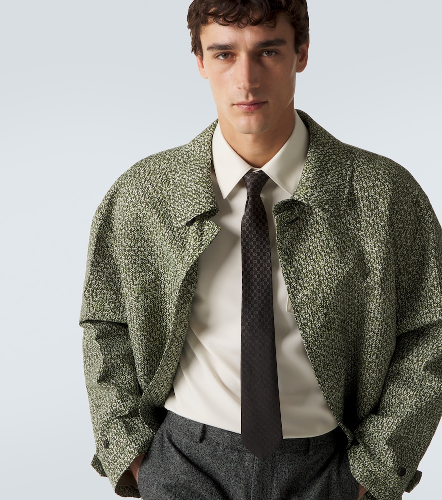  Gucci Gucci Krawatte Gg Aus Seiden-jacquard 
