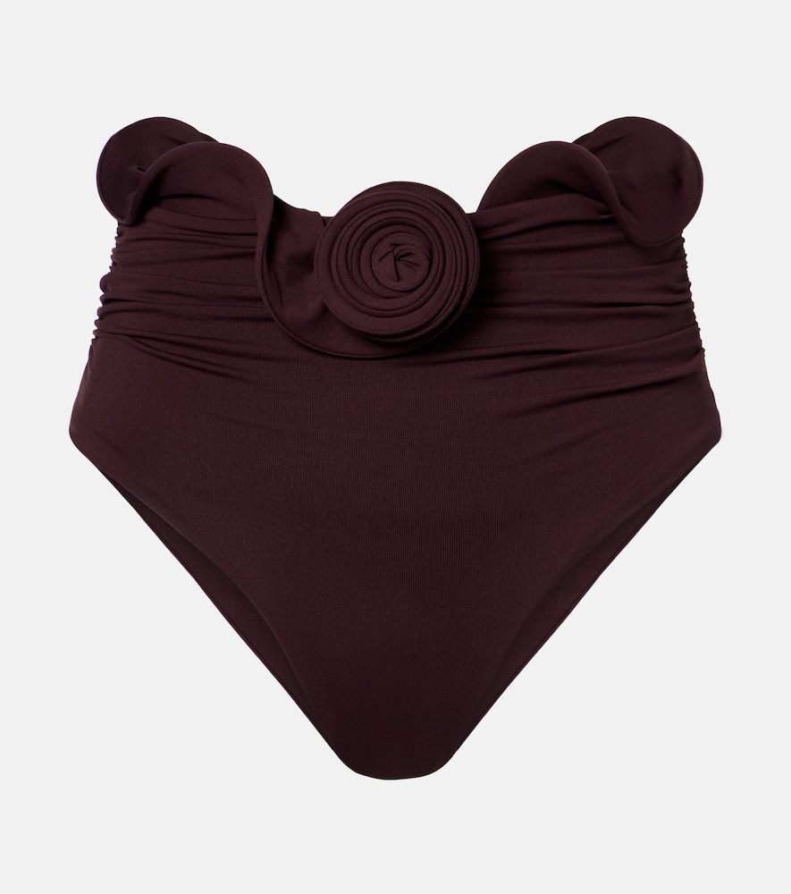 Magda Butrym Floral-appliqué bikini bottoms
