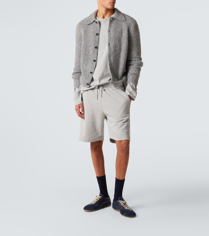  Dries Van Noten Dries Van Noten Shorts Aus Baumwoll-jersey 