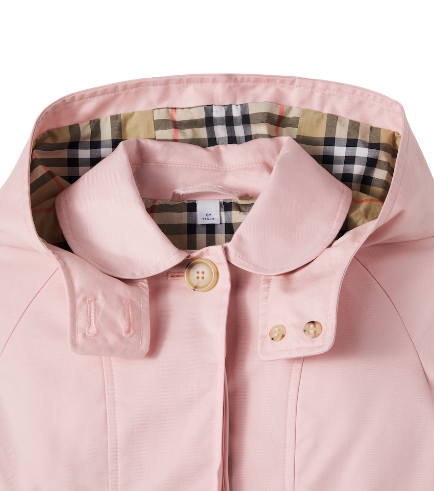  Burberry Kids Burberry Kids Jacke Burberry Check Aus Baumwolle 