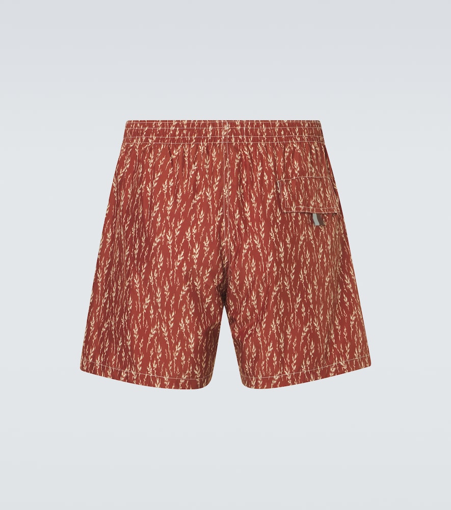  Canali Canali Printed Swim Trunks 