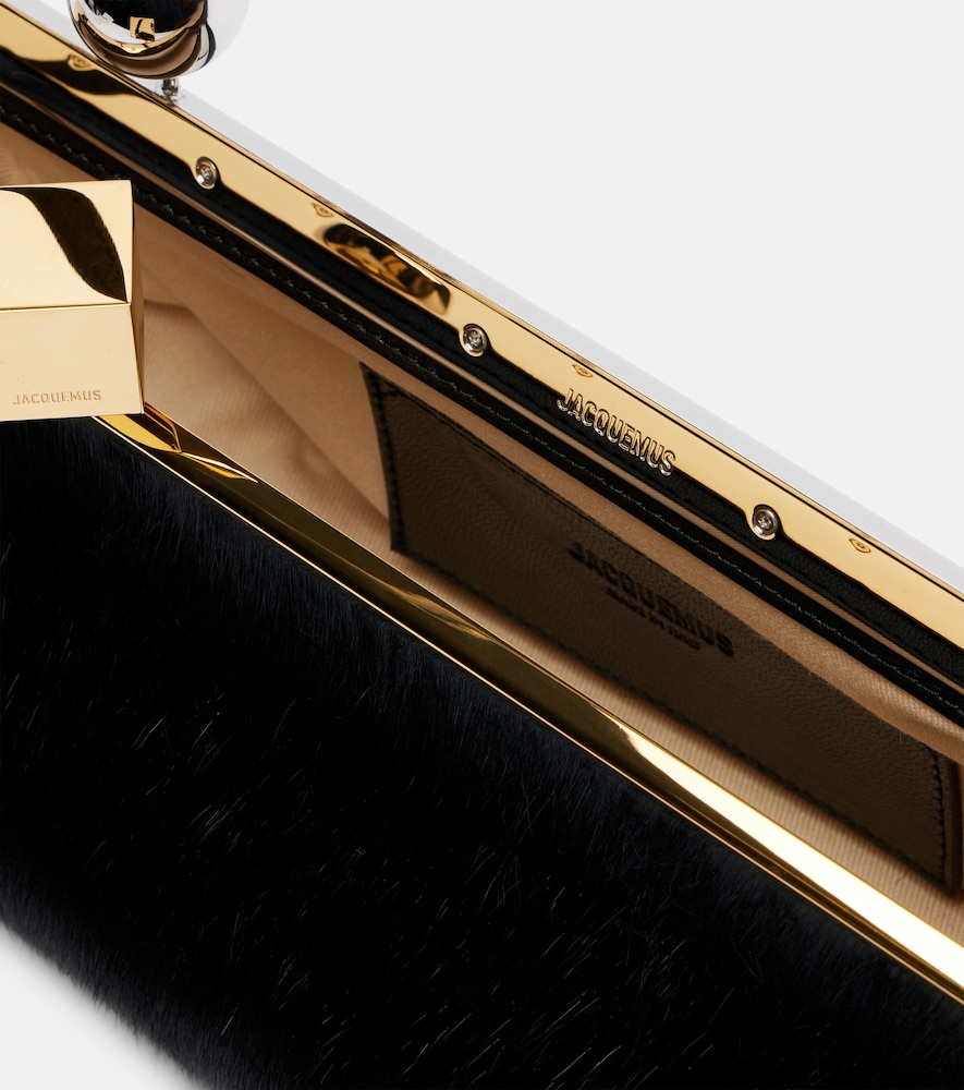  Jacquemus Jacquemus Schultertasche Salon Aus Kalbshaar 