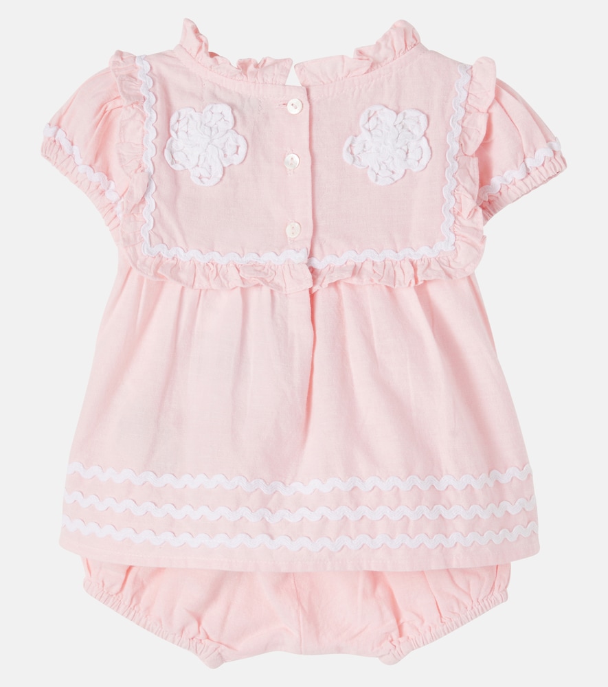  Bebe Organic Bebe Organic Baby Set Lucy Aus Kleid Und Höschen 