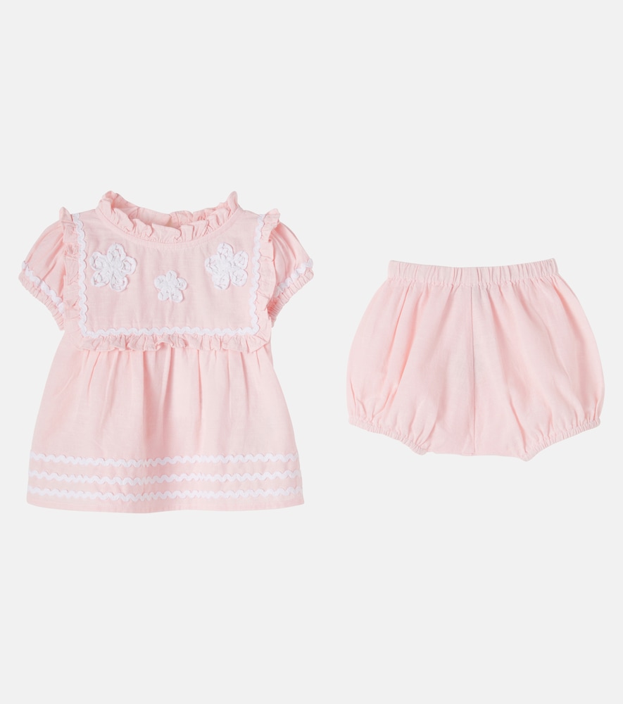  Bebe Organic Bebe Organic Baby Set Lucy Aus Kleid Und Höschen 