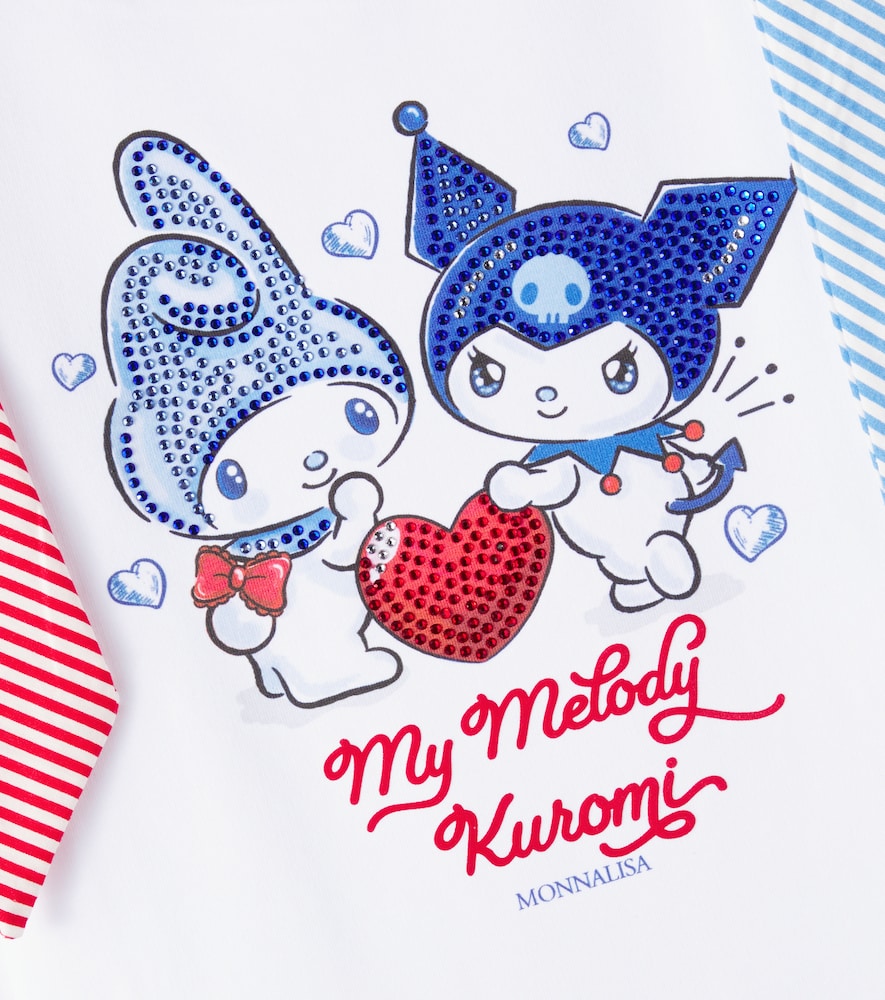  Monnalisa Monnalisa X Hello Kitty And Friends Kleid Aus Jersey 