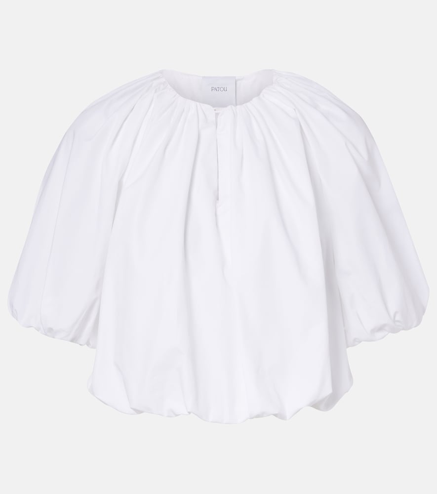 Patou Gathered cotton top