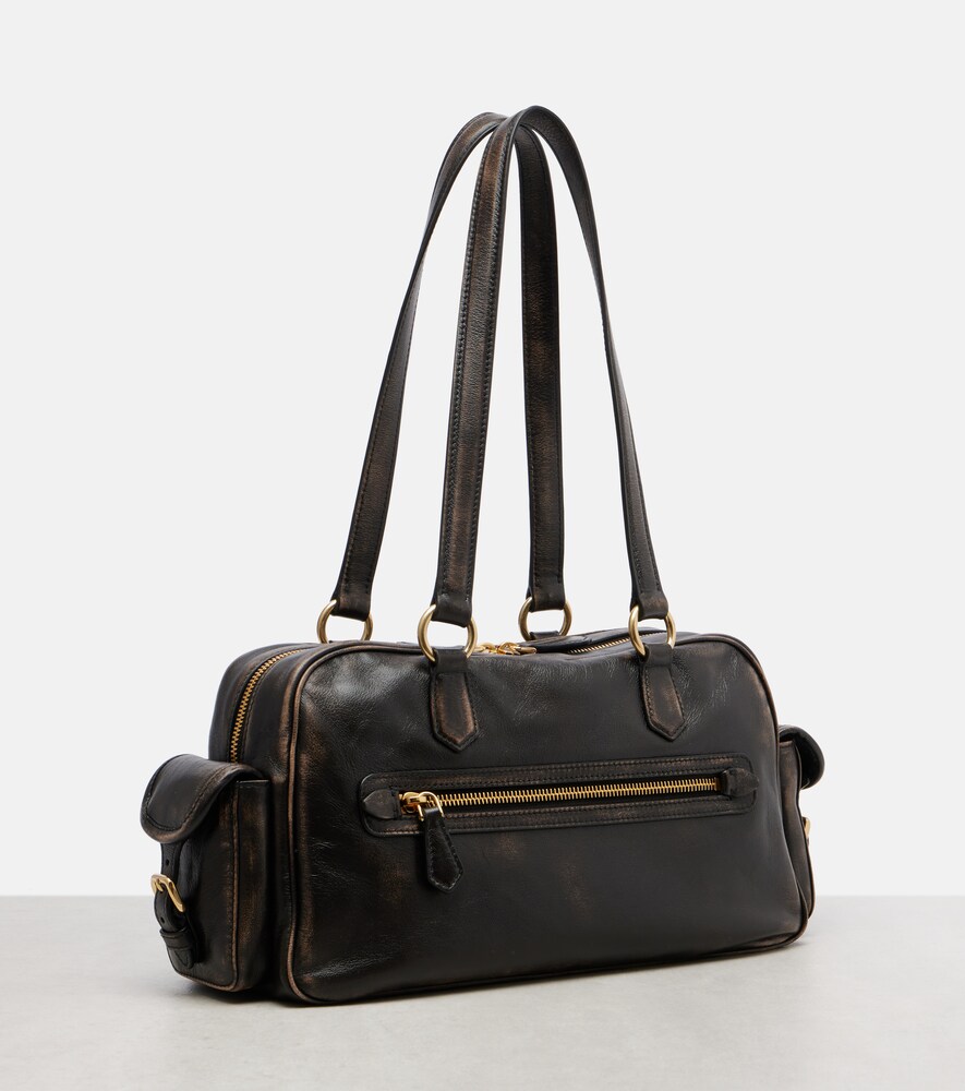  Miu Miu Miu Miu Bolso Al Hombro Pocket De Piel 