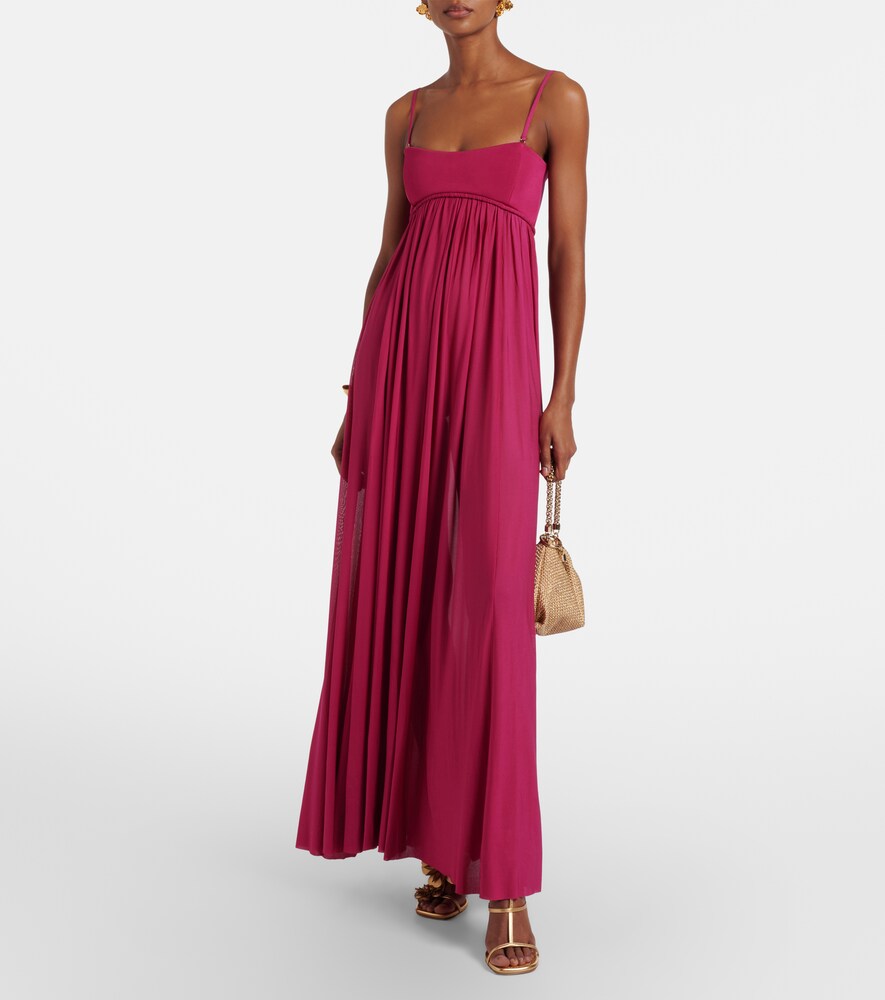 Zimmermann Luna bandeau jersey gown