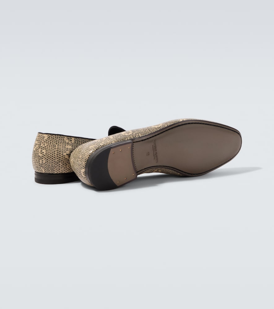  Manolo Blahnik Manolo Blahnik Loafers Modena Aus Leder 