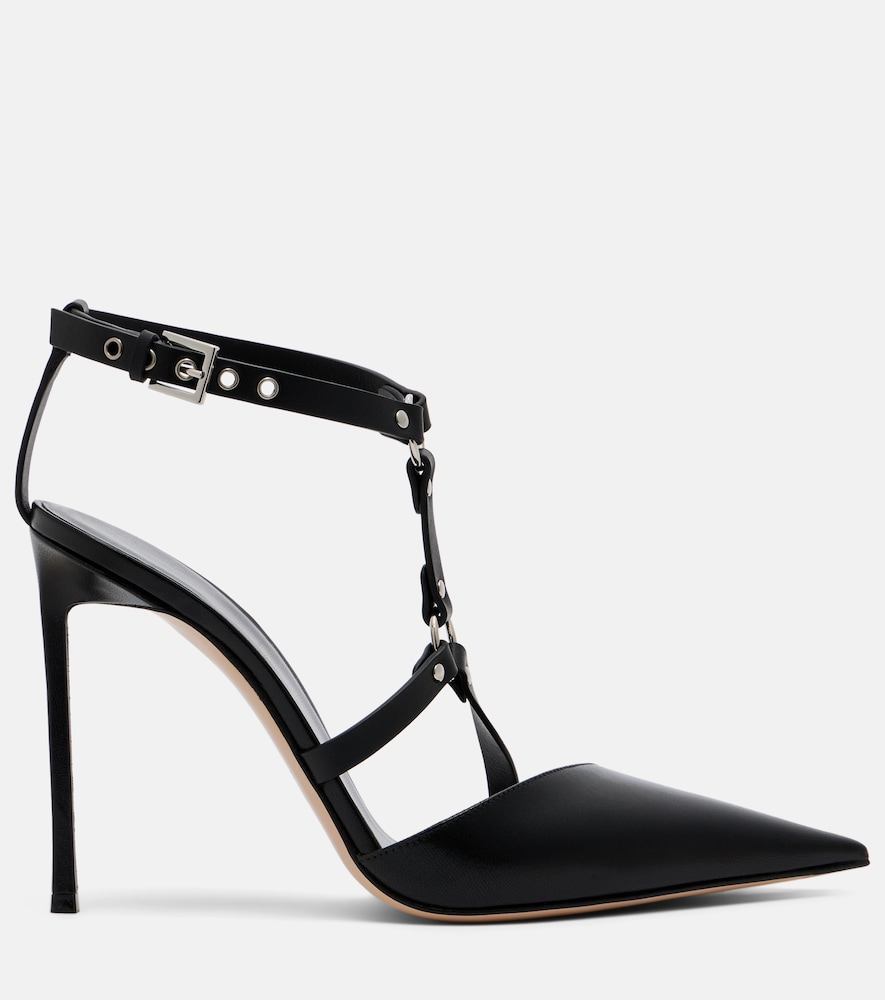  Tom Ford Tom Ford Harness Leather Slingback Pumps 