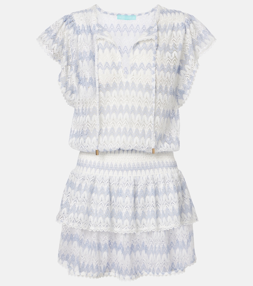 Melissa Odabash Remi tiered minidress