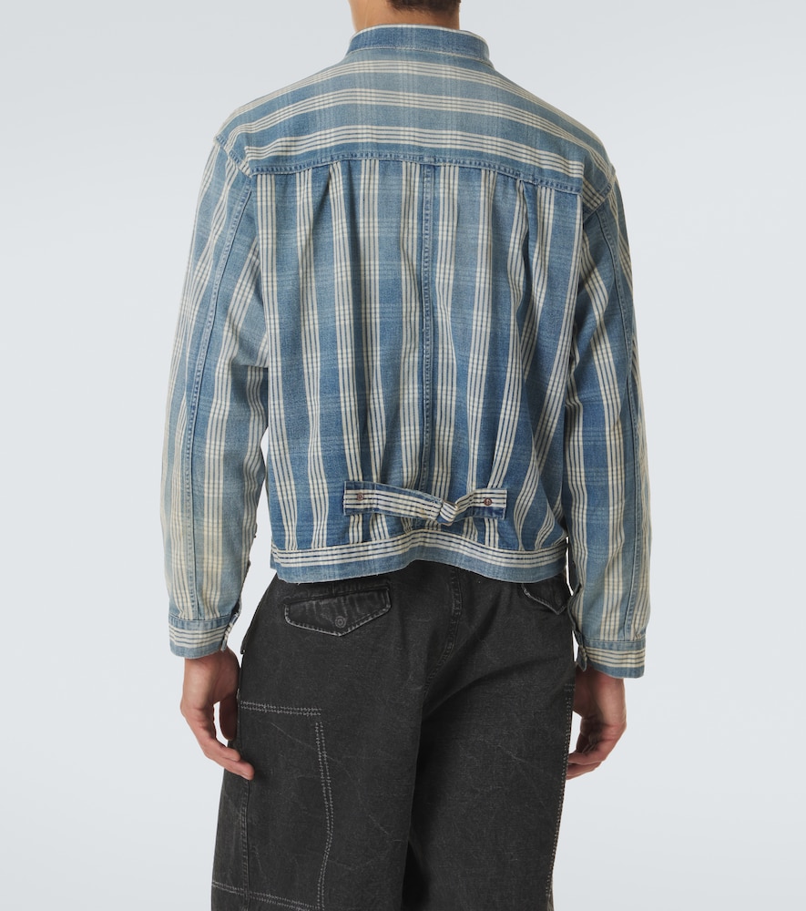  A.presse A.presse No.213 Checked Denim Jacket 